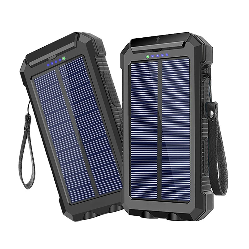 Rantai Kunci Mini Solar Power Bank 30000mAh